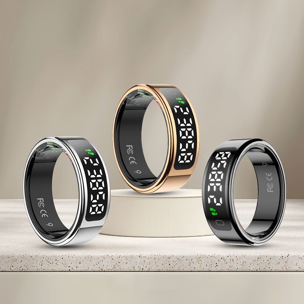 YouthDemon Smart Ring with Touch Screen,, Lightweight Design, and Modern Look. Ideal for Business, Sports, and Other Occasions, with Various Sports Modes. A Great Gift for Friends and Family