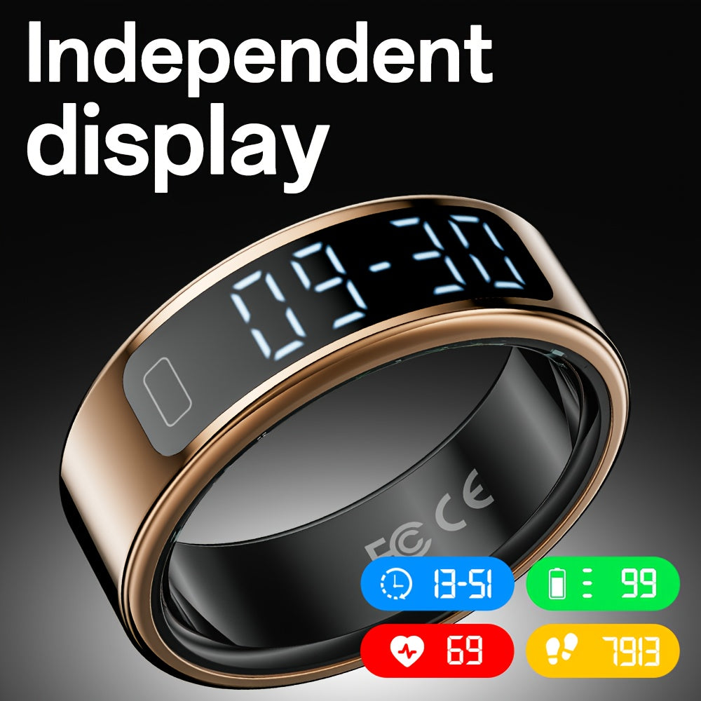 Youth Demon Smart Ring with, Touch Screen, Lightweight Design, and Modern Look. Ideal for Business, Sports and Other Occasions, with Various Sports Modes. A Great Gift for Friends and Family.