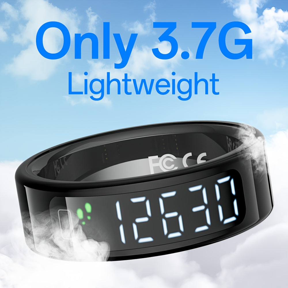 Youth Demon Smart Ring with, Touch Screen, Lightweight Design, and Modern Look. Ideal for Business, Sports and Other Occasions, with Various Sports Modes. A Great Gift for Friends and Family.