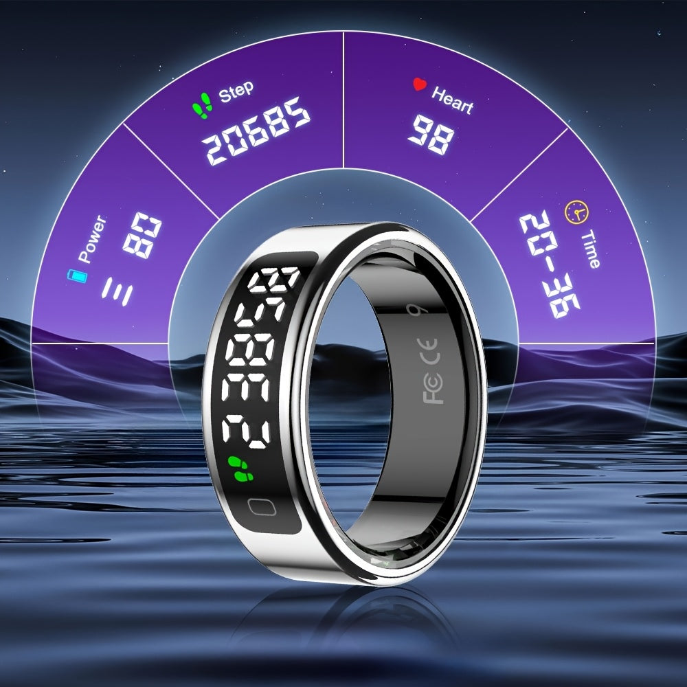 YouthDemon Smart Ring with Touch Screen,, Lightweight Design, and Modern Look. Ideal for Business, Sports, and Other Occasions, with Various Sports Modes. A Great Gift for Friends and Family